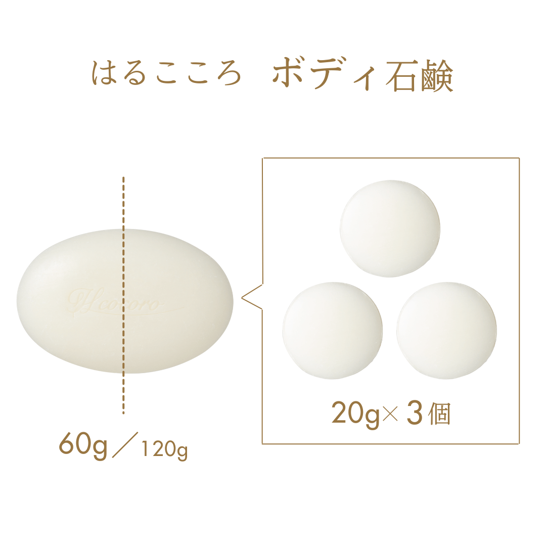 詰め替えはるこころボディ石鹸20g